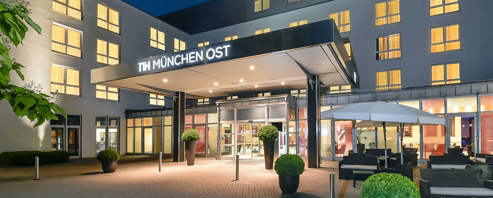 Nh Munchen Ost Conference Center Hotell Aschheim Exteriör bild